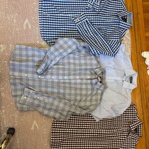 Banana Republic Saks fifth avenue tailorbyrd Men's Checkered and Striped Shirts